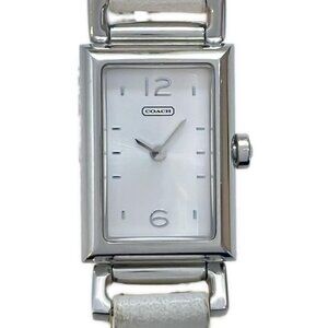 Auth COACH - CA.66.7.14.0624 Unconfirmed White Women's Wrist Watch